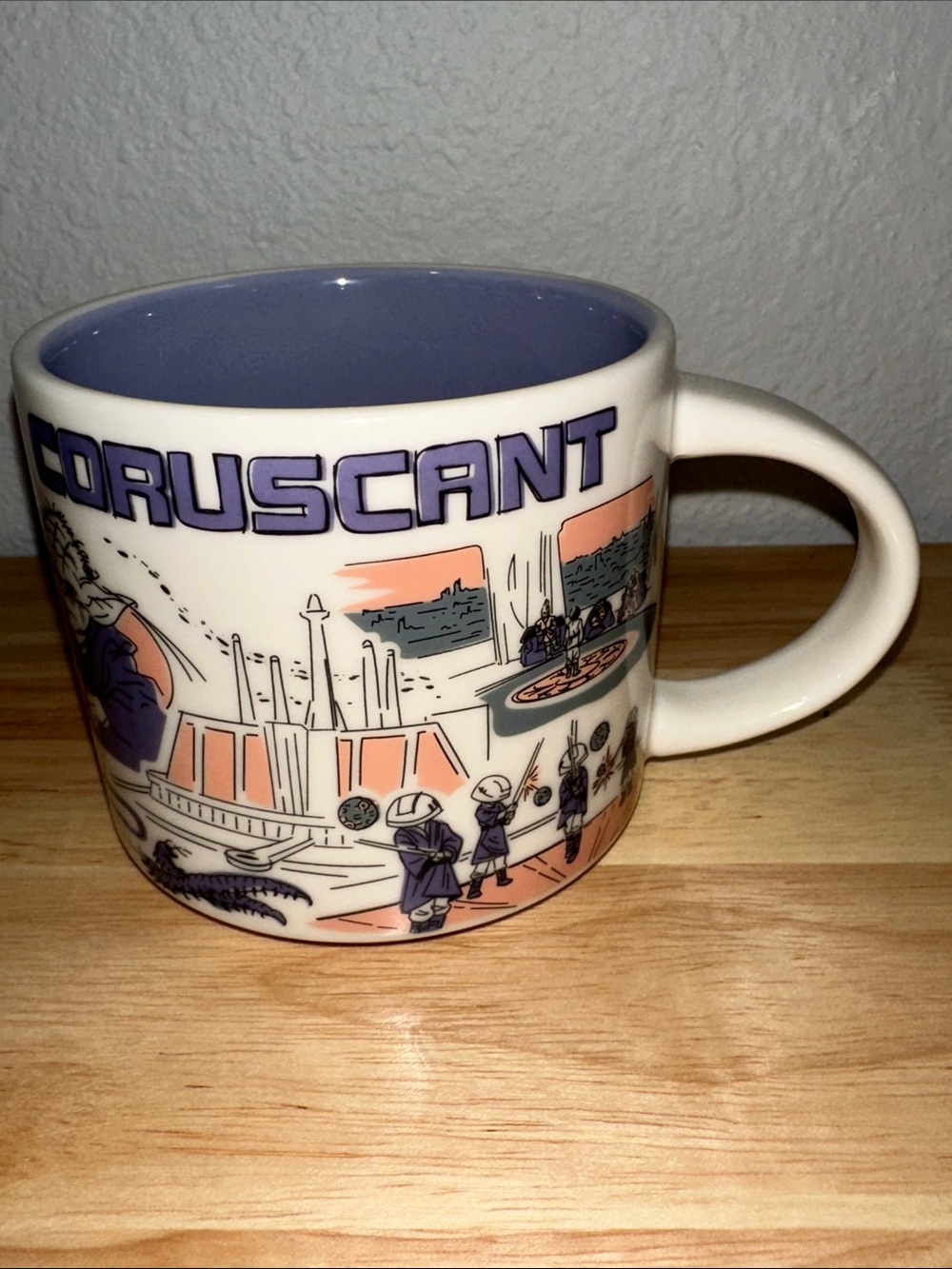 Starbucks Disney Parks Coruscant Been There Series Mug Like New - Picture 2 of 10
